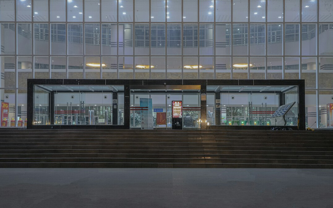 storefront with large windows