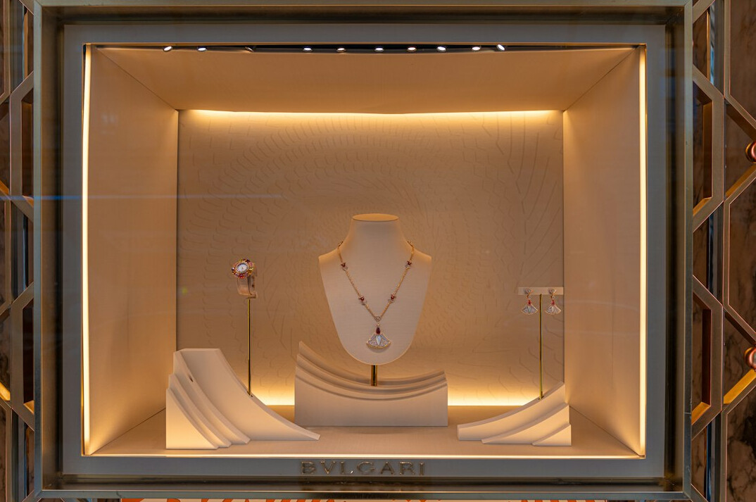 luxury retail display