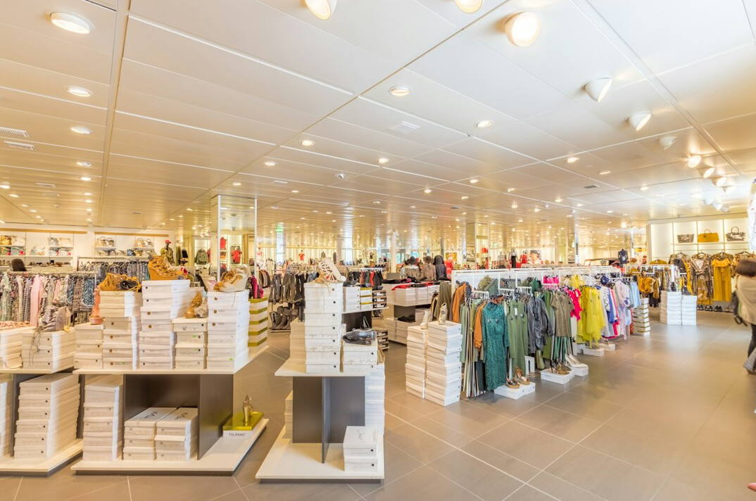 modern retail store interior
